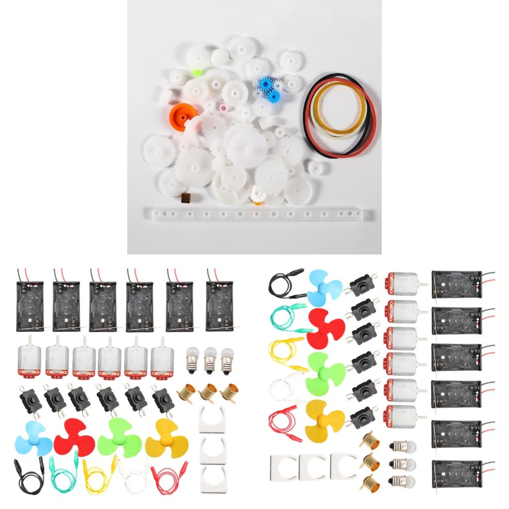 Science And Hobby - motor mainan batang 3v-12v merakit mainan