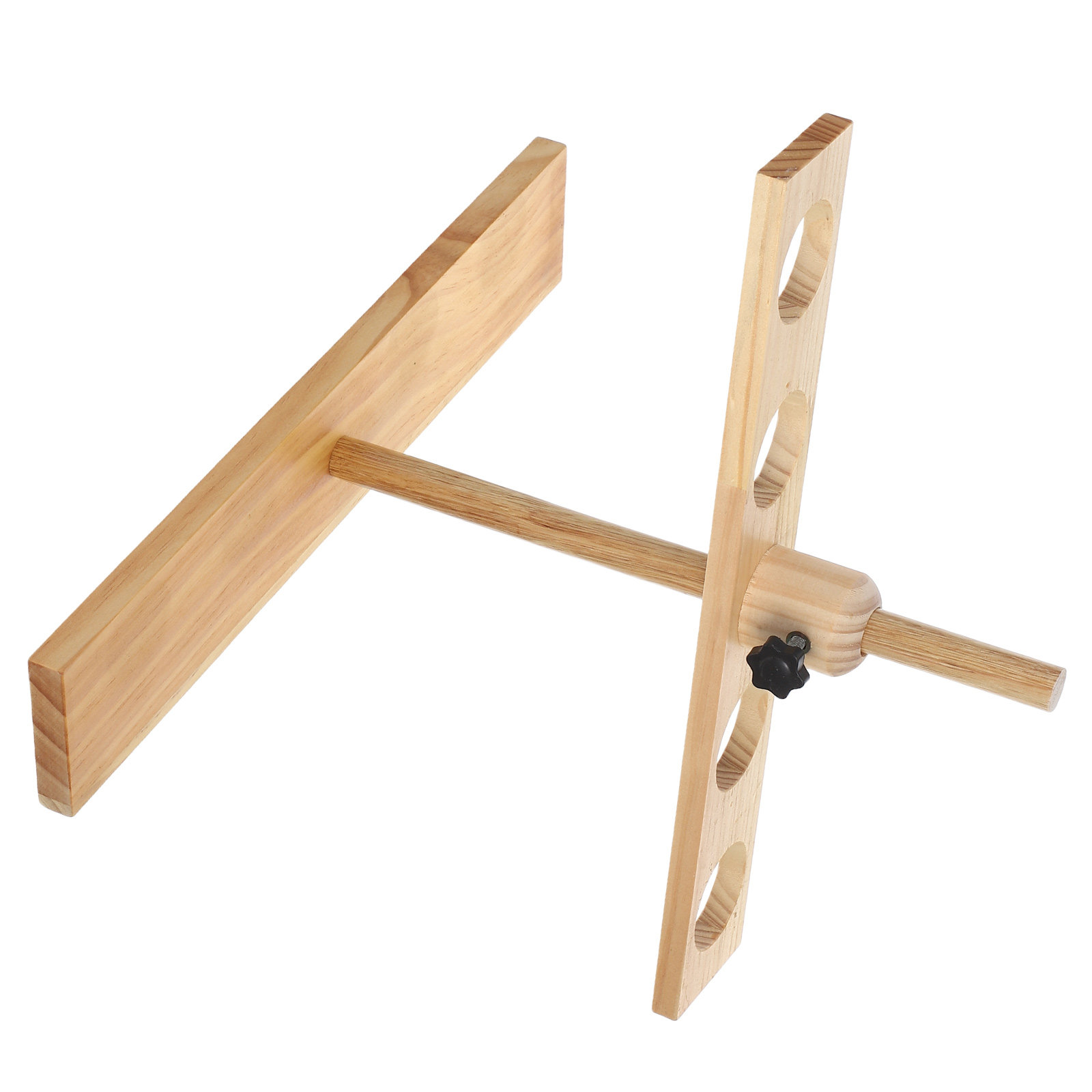 Science Experiment - Penyangga Corong Kayu 4 Lubang yang