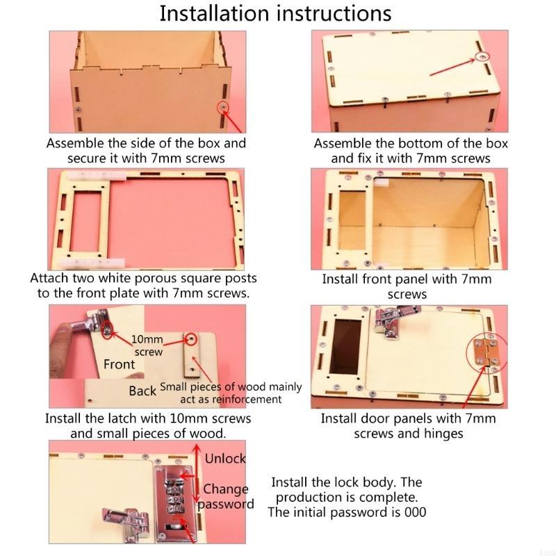 54DA Pembuatan Lemari DIY Proy - Science Project Toys Making ulasan dan harga