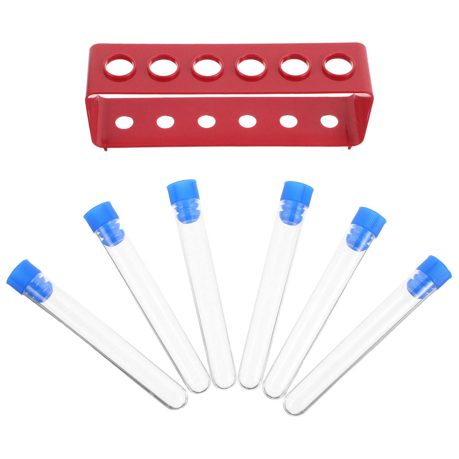 1 Set Tabung Uji Plastik Trans - Science Experiment ulasan dan harga