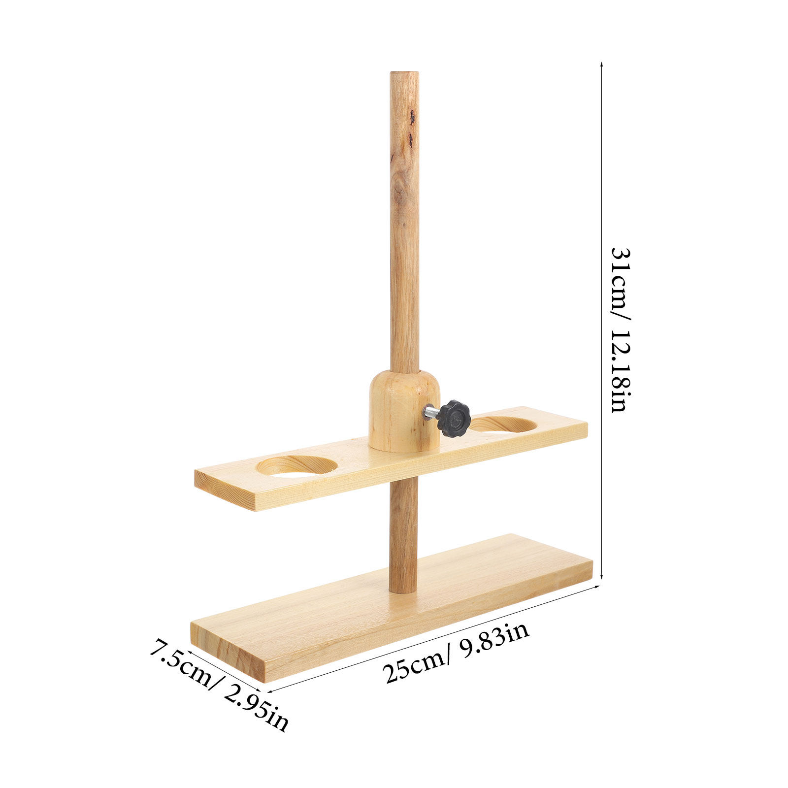 1Pcs Rak Corong Lubang Ganda P - Science Experiment ulasan dan harga