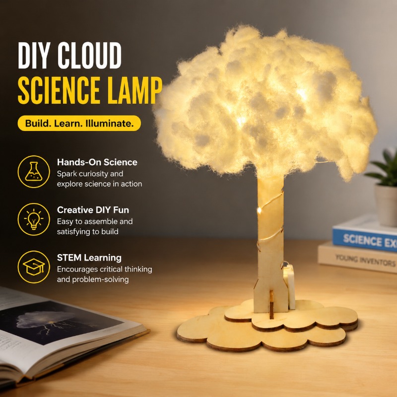 Kit Percobaan Sains Lampu Awan - Science Project Toys Making ulasan dan harga