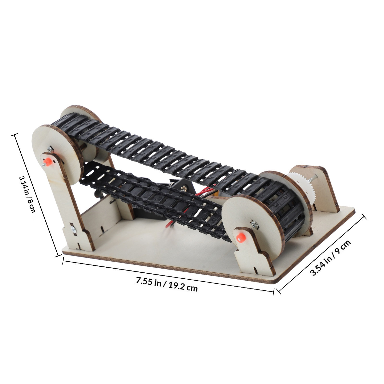 1Set Sabuk Konveyor Listrik un - Science Project Diy ulasan dan harga