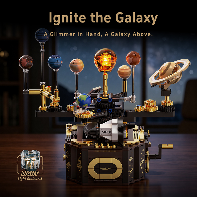 Kreatif 556Pcs Sistem Tata Sur - Solar System Orrery ulasan dan harga