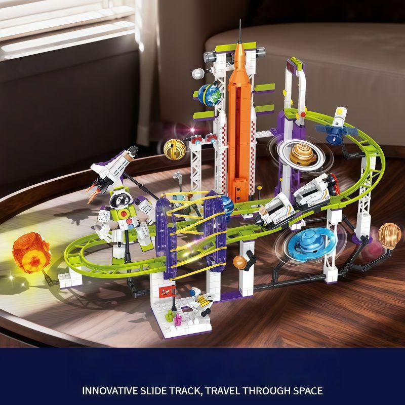 Blok Bangunan Roller Coaster B - Solar System Orrery ulasan dan harga