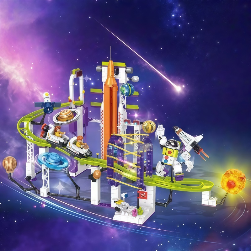 Blok Bangunan Roller Coaster B - Solar System Orrery ulasan dan harga