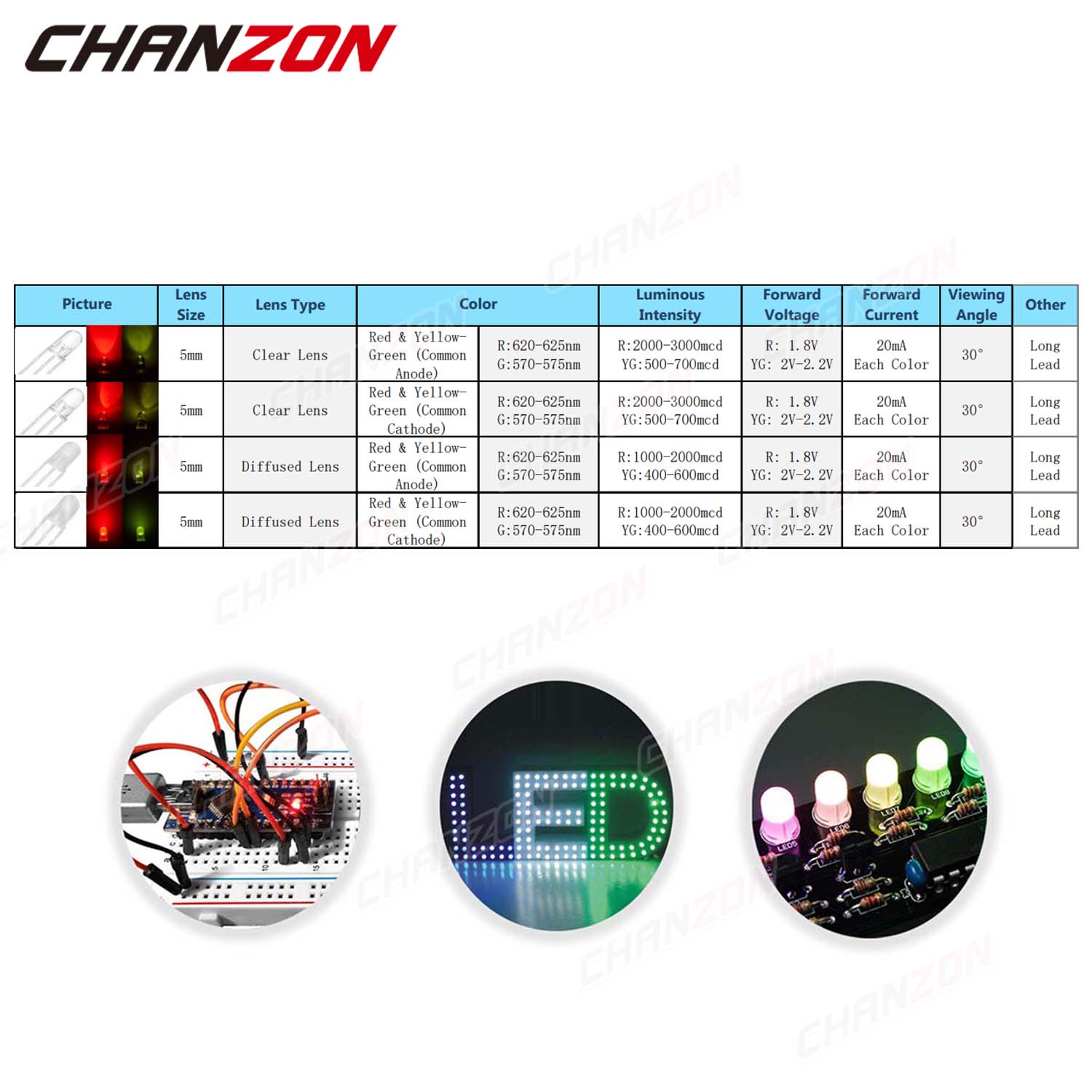 100 Buah 5 Mm LED Dioda Pemanc - Science And Hobby ulasan dan harga